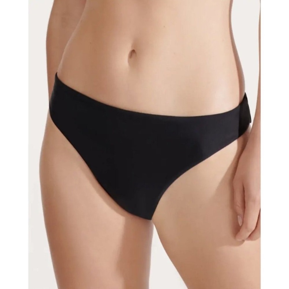 Veronica Beard Marau Black Bikini‎ Bottom